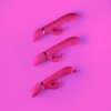 Stimulating rings, vibrating g-spot rabbit - pink
